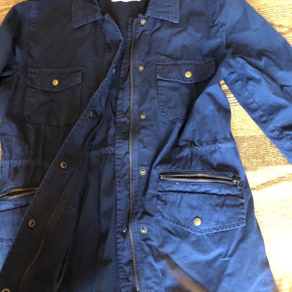 Navy Utility Jacket - Picture 5 of 9